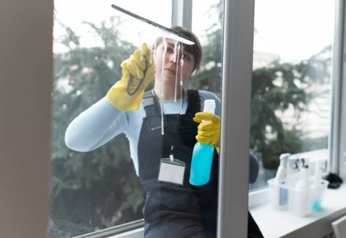 Nettoyage de vitres intérieures et extérieures à Roppe